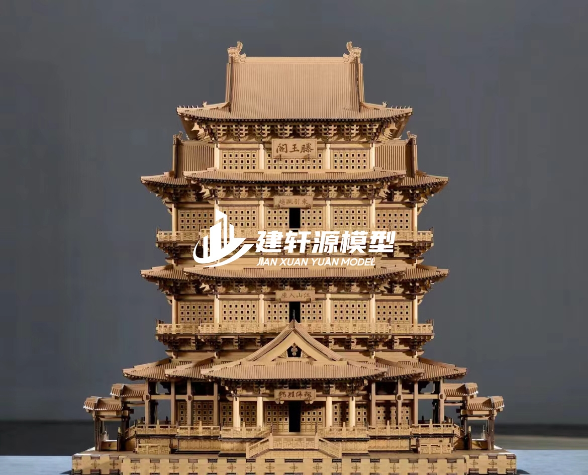 都江堰古建木质模型制作