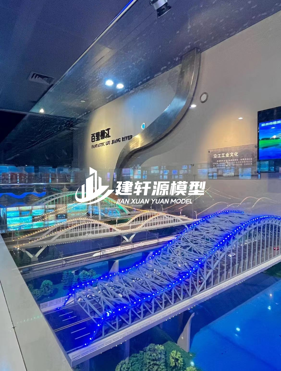 都江堰桥梁模型制作