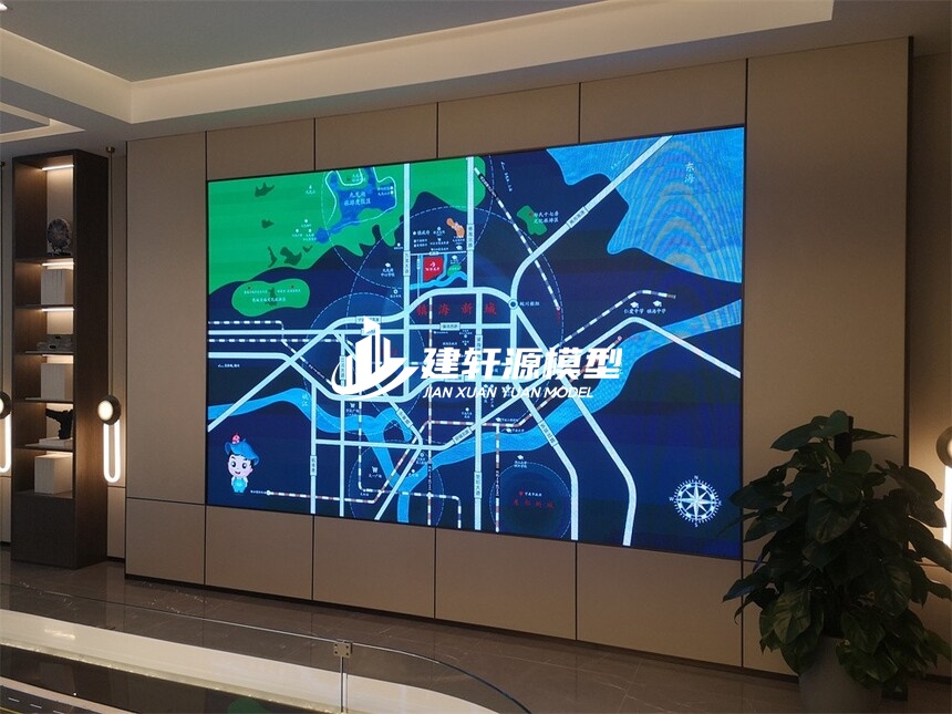 都江堰地产壁挂模型制作