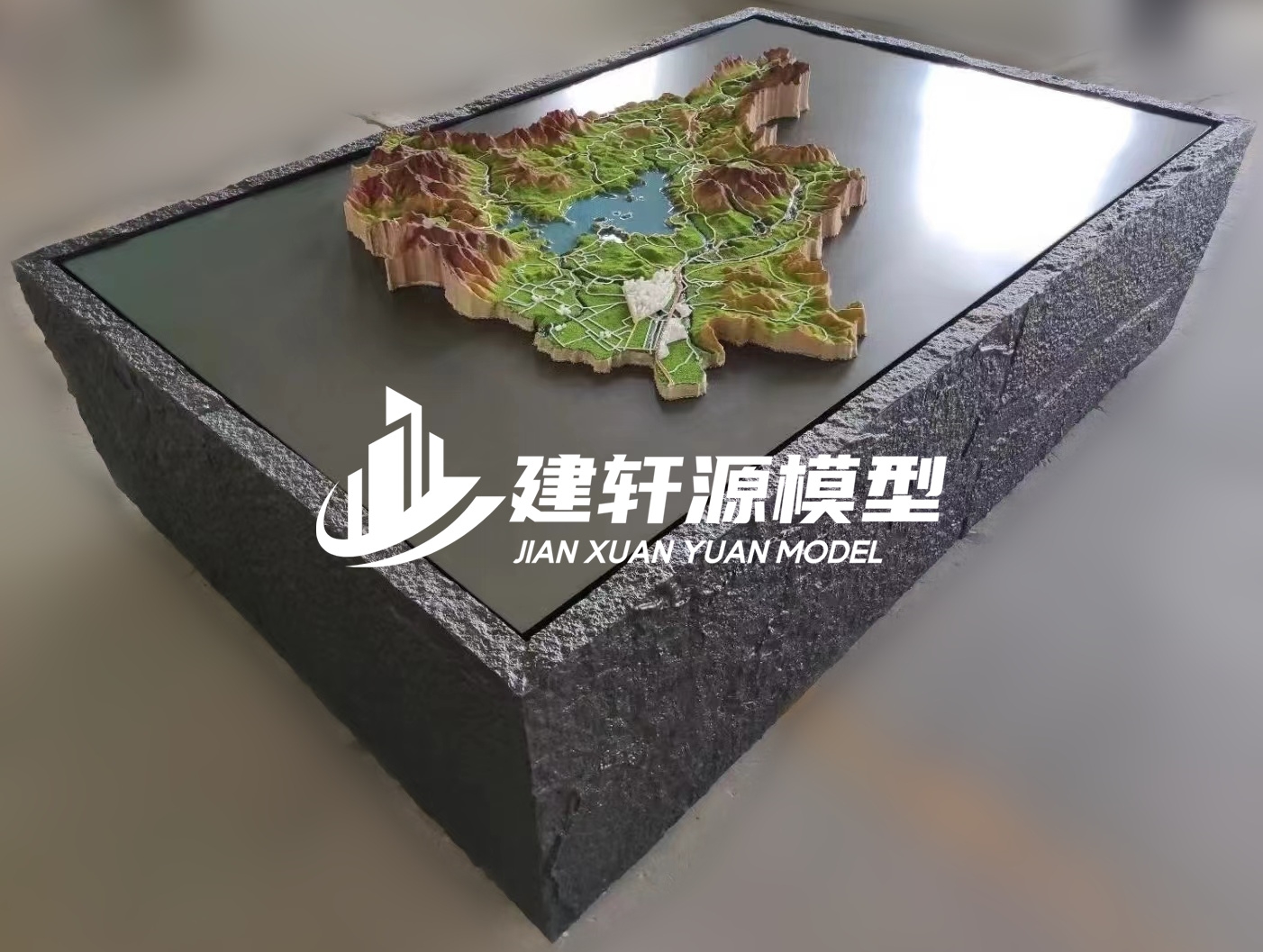 都江堰地貌模型制作